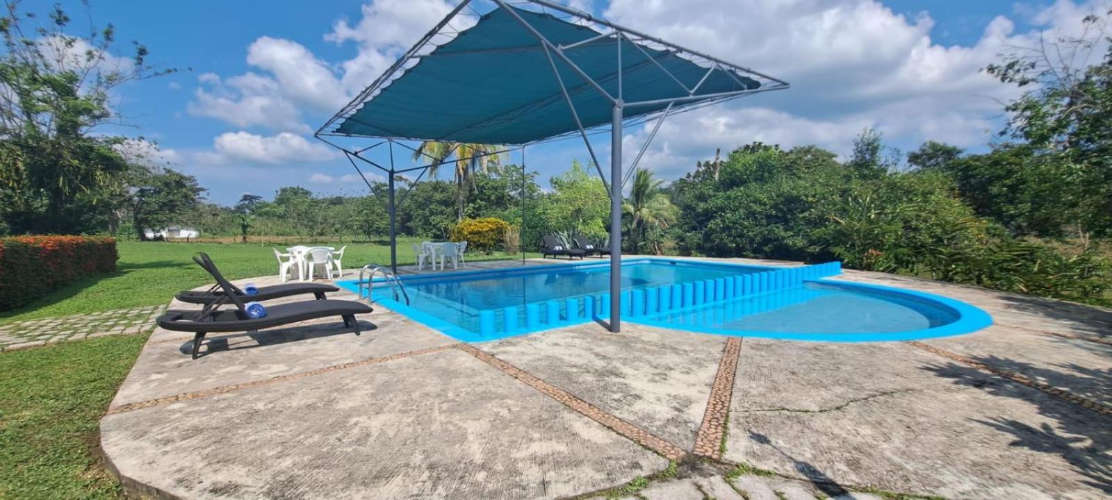 Hotel Los Leones Palenque Esterno foto